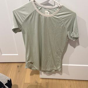 Tracksmith Women's Sage Green Short Sleeve Top